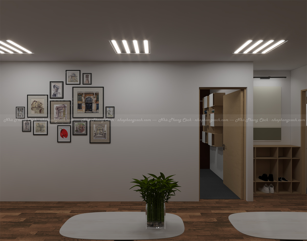 Ý tưởng thiết kế nội thất văn phòng 110m2 9