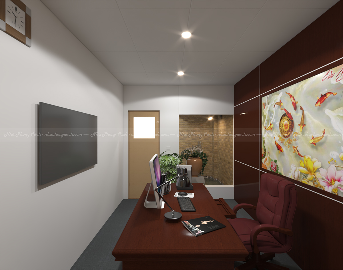 Ý tưởng thiết kế nội thất văn phòng 110m2 6