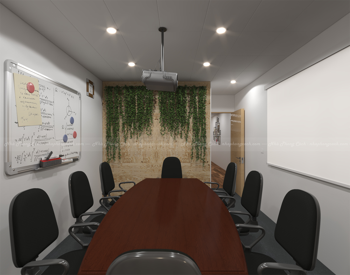 Ý tưởng thiết kế nội thất văn phòng 110m2 4