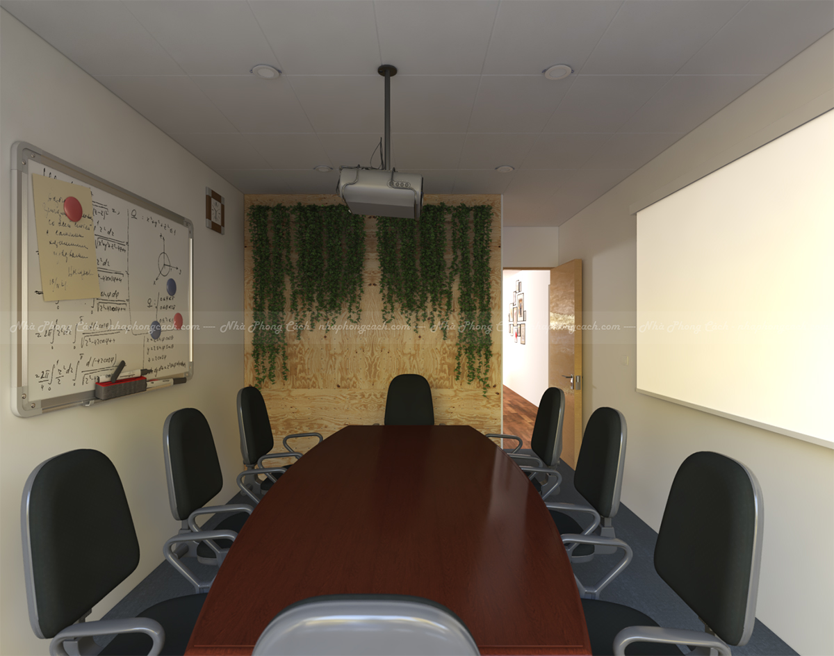 Ý tưởng thiết kế nội thất văn phòng 110m2 16