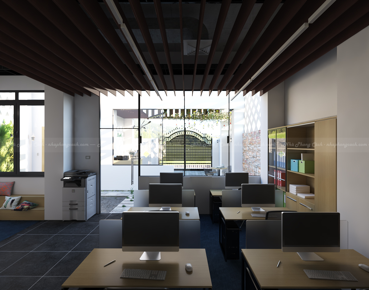 Ý tưởng thiết kế nhà ở văn phòng 140m2 (Housing Office) 8